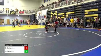 52 lbs Round Of 16 - Gavin Saxton, Bellaire vs Hunter Davis, Bridgeport