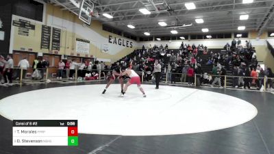 182 lbs Consi Of 8 #2 - Thomas Morales, Fairfield Prep vs Daevion Stevenson, New Britain