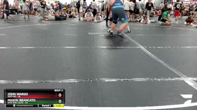 285 lbs Round 1 (6 Team) - Mason Brancato, Este Built Elite vs John Wargo, Suzy WC