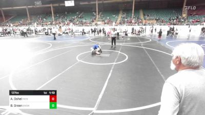 137 lbs Semifinal - Adrian Oshel, Patriot Wc vs Brenner Green, Snowflake