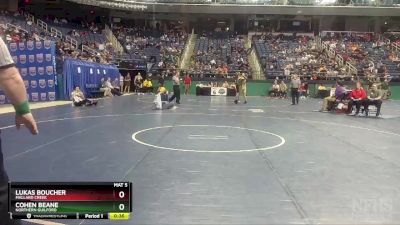 4A 152 lbs Cons. Round 1 - Cohen Beane, Northern Guilford vs Lukas Boucher, Mallard Creek