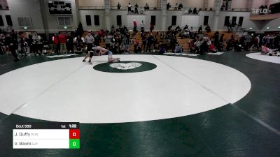 175 lbs Quarterfinal - Jacob Duffy, Plymouth South vs Vince Bilotti, Saint John's Prep