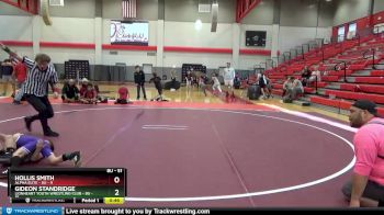 8U - 51 lbs Round 4 (6 Team) - Hollis Smith, Alpha Elite - 8U vs Gideon Standridge, Lionheart Youth Wrestling Club - 8U