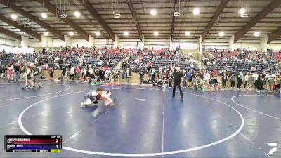 86 lbs Semifinal - Josiah Deonigi, WA vs Mark Tate, UT