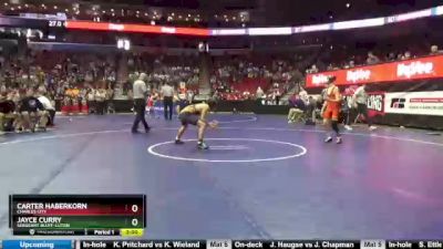 2A-106 lbs Cons. Round 2 - Carter Haberkorn, Charles City vs Jayce Curry, Sergeant Bluff-Luton