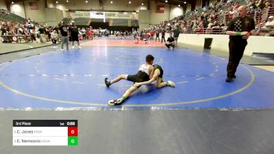 73 lbs 3rd Place - Charles Jones, Pedraza Wrestling vs Christopher Nemcovic, Roundtree Wrestling Academy