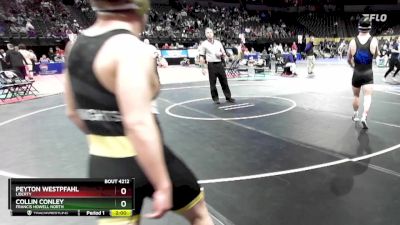 175 Class 4 lbs Quarterfinal - Peyton Westpfahl, Liberty vs Collin Conley, Francis Howell North