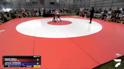 285 lbs Placement Matches (8 Team) - Gavin Grell, Pennsylvania Red vs ASyiah Spencer, Oklahoma Outlaws Blue