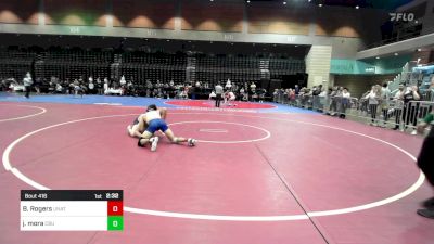 157 lbs Consi Of 16 #2 - Brock Rogers, UNATT-Cal State Bakersfield vs Joseph Mora, California Baptist University