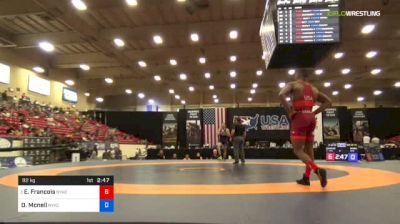 92 kg Rnd Of 32 - Enock Francois, NYAC/FLWC vs Donald Mcneil, NYAC