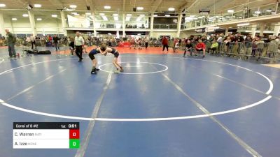 63 lbs Consi Of 8 #2 - Connor Warren, Natick vs Angelo Izzo, None