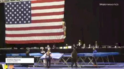 Cristian Aguirre - Individual Trampoline, Integrity Athletics - 2021 USA Gymnastics Championships
