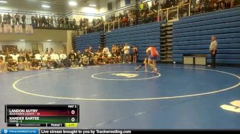 165 lbs Semis & 1st Wb (8 Team) - Landon Autry, Oglethorpe County vs Xander Bartee, Temple