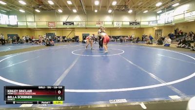 126-139 lbs Round 2 - Bella Scribner, Seneca vs Kinley Sinclair, Webb City Youth Wrestling