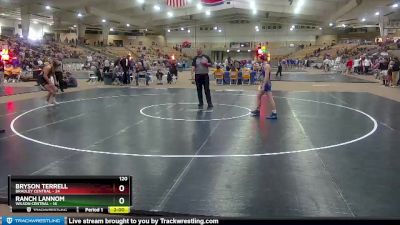 120 lbs Semis & 1st Wb (8 Team) - Ranch Lannom, Wilson Central vs Bryson Terrell, Bradley Central