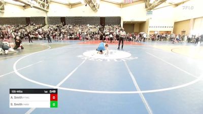 135-M lbs Quarterfinal - Austin Smith, Franklin Township Wrestling Club vs Spencer Smith, 14AWC