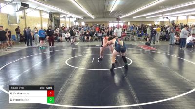 285 lbs Round Of 16 - Kyle Draina, Mountain Top vs Chris Howett, Arcade