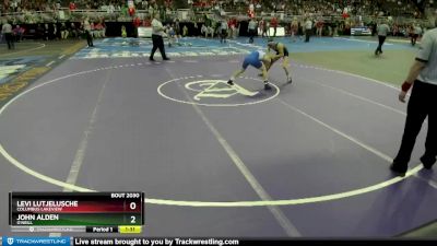 Champ. Round 1 - Levi Lutjelusche, Columbus Lakeview vs John Alden, O`Neill