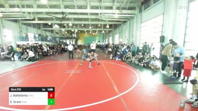 126 lbs Round Of 32 - Jacob Balladarez, Cvbjj vs Ernest Grant, Rebel WC