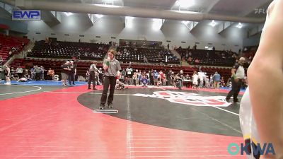 70 lbs 3rd Place - Tyson Chuculate, Coweta Tiger Wrestling vs Ryker Dawes, Keystone Wrestling Club