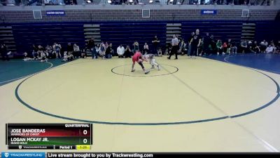 66 lbs Quarterfinal - Logan McKay Jr., Idaho Gold vs Jose Banderas, Warriors Of Christ