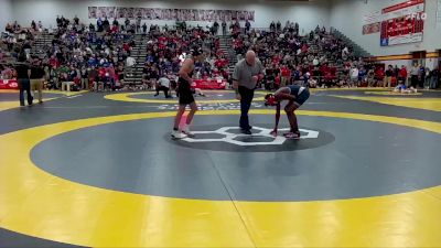 120 lbs Champ. Round 2 - Parker Pikor, Lake Catholic vs Michael Smith, Columbus Bishop Hartley