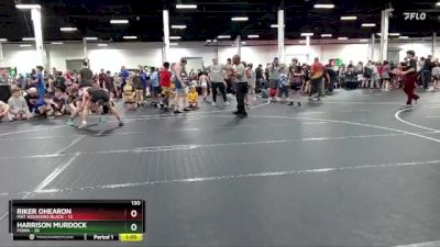 130 lbs Round 3 (8 Team) - Harrison Murdock, POWA vs Riker Ohearon, Mat Assassins Black