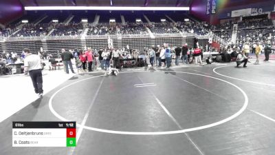 61 lbs Final - Colton Oeltjenbruns, Green River Grapplers vs Brody Coats, Bear Cave WC