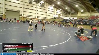 130 lbs Finals (2 Team) - Dante Rodriguez, South Central Utah vs Drake Morrison, Idaho 1