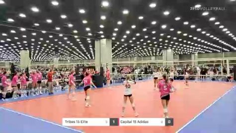 Tribes 15 Elite vs Capital 15 Adidas - 2022 JVA World Challenge presented by Nike - Expo Only