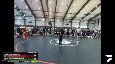 195 lbs Quarterfinal - Armand Brinlee, WA vs Hunter Sonnenberg, WA