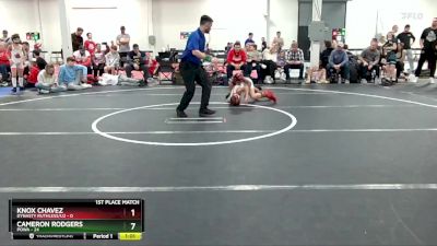 68 lbs Placement (4 Team) - Cameron Rodgers, POWA vs Knox Chavez, Dynasty Ruthless/U2