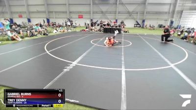 113 lbs Placement Matches (16 Team) - Gabriel Burns, Georgia RED vs Trey Denny, Team Alabama