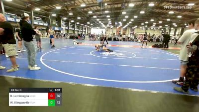 135 lbs Rr Rnd 3 - Braydan Lombreglia, Iron Horse Wrestling Club vs William Illingworth, Kraken