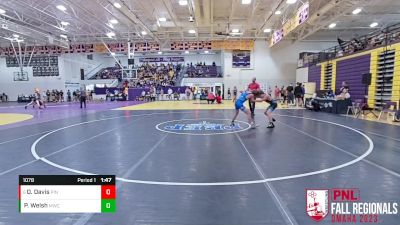 107B Round 3 - Daniel Davis, PINnacle Wrestling vs Peyton Welsh, MWC Wrestling Academy