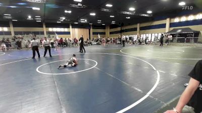 58 lbs Consi Of 4 - Camren Redwine, Juggernaut WC vs Chance Ashford, Tucson Pride