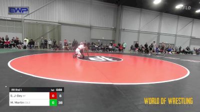 125 lbs Rr Rnd 1 - Shiloh Jackson-Bey, Best Trained 14U vs Malakii Martin, Northern Colorado 14U