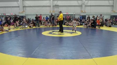 45 lbs Round 7 - Sam Levine, Lil Rebels vs Cohen McCray, Jacket Wrestling Club