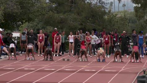 Women's 100m Open, Finals 1