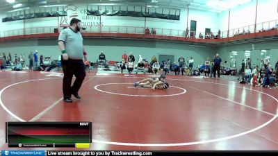 75 lbs Cons. Round 2 - Jeremiah Castillo, Perry Meridian vs Daniel Bazan, Maurer Coughlin Wrestling Club