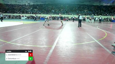 Consi Of 32 #1 - Logan Castleberry, Geary vs Jayden Columbus, Westmoore