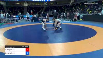 70 kg Consolation - Zachary Wigzell, Southern Oregon Regional Training Center vs Cameron Harrell, Georgia