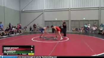 132 lbs 4th Wrestleback (16 Team) - Parker Witcraft, Oklahoma Red vs Kie Anderson, Minnesota Silver