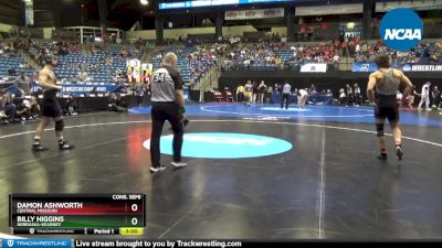 184 lbs Cons. Semi - Billy Higgins, Nebraska-Kearney vs Damon Ashworth, Central Missouri