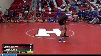 170 lbs Placement (12 Team) - Charlie Buttiker, Hewitt-Trussville vs Conner Horton, Mortimer Jordan HS