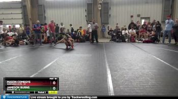 105 lbs Round 3 - Jameson Burns, Ranger WC vs Mason Comegys, Warhawks Elite
