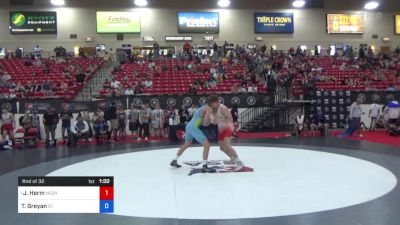 71 kg Rnd Of 32 - Jacob Herm, Neenah High School Wrestling vs Tigran Greyan, St. John Bosco High School Wrestling