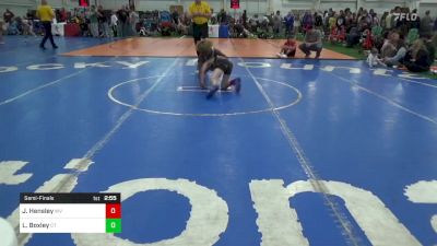 S-85 lbs Semifinal - Jacob Hensley, WV vs Lukas Boxley, CT