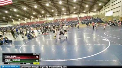 103 lbs Cons. Round 2 - Colin Smith, Cougar Wrestling Club vs Aaron McBride, Top Of Utah