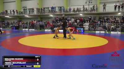 60kg Champ. Round 2 - Mackenzie Curley, Eastern Grind vs Philip Wilson, Matmen WC